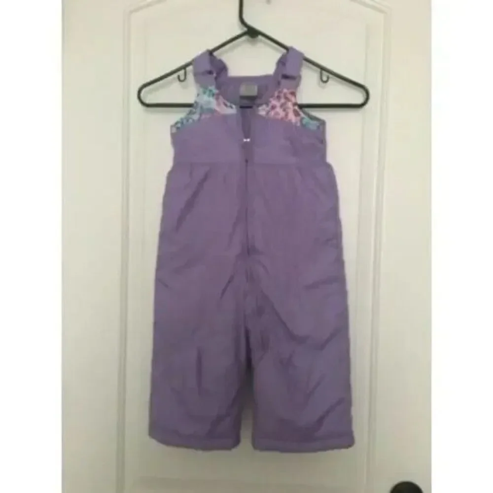 ZeroXPosur Baby Toddler Girls Lined Snow Suit Bib Pants Size 24 Months
